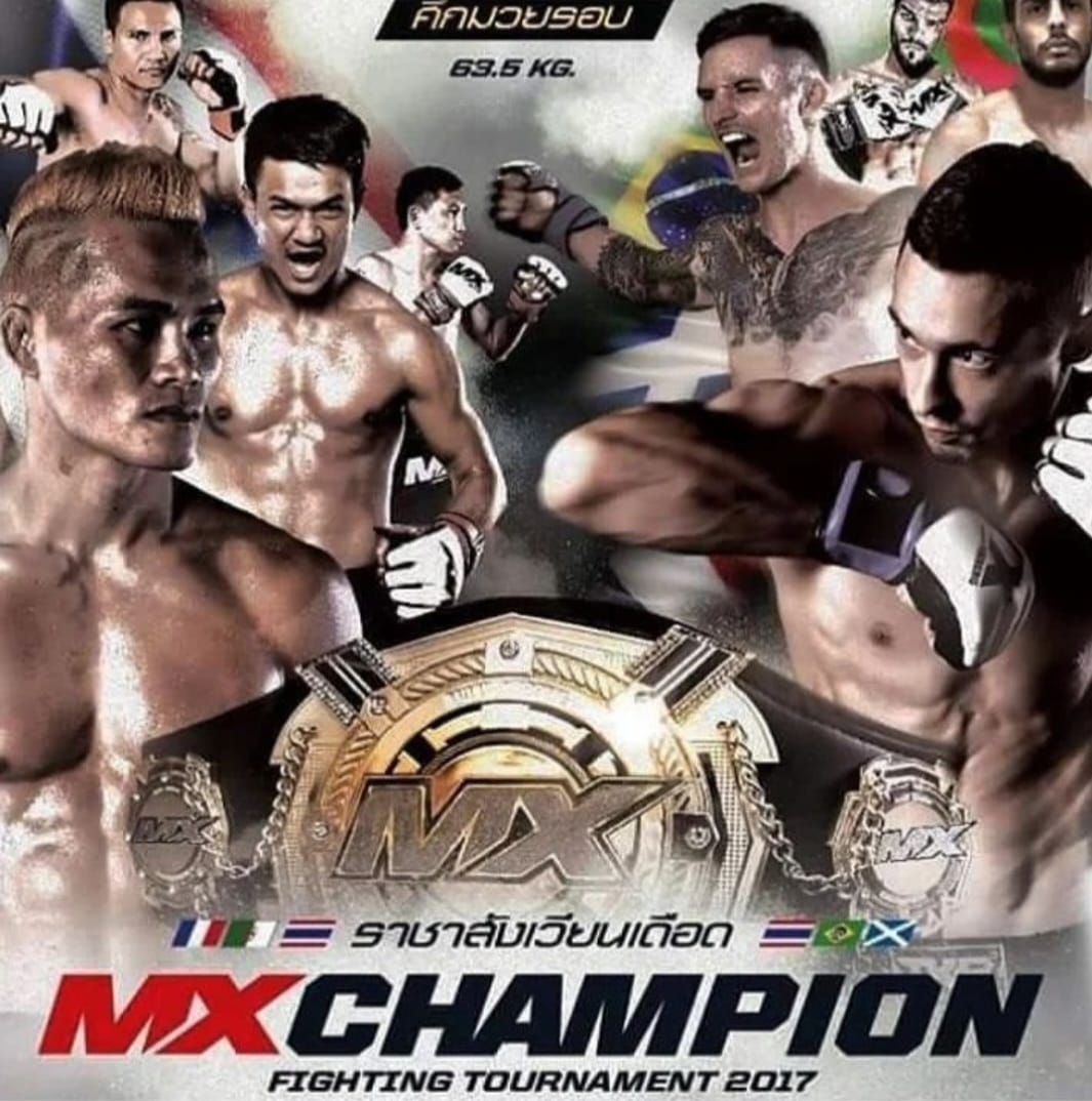 Brian Denis on the MX CHAMPION FIGHTING TOURNAMENT poster